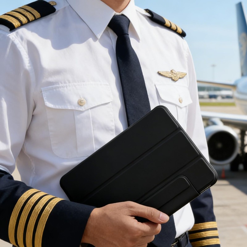 Heima Aviation Magnetic Folding Kneeboard for Tablets