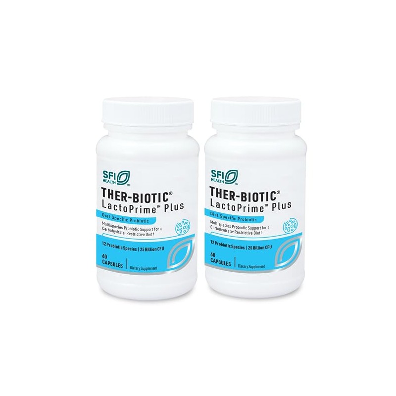 Klaire Labs Lactoprime Plus, Paquete de 2