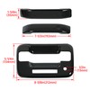 HECASA 4 Door Handle Covers Compatible with 2004-2014 Ford F150