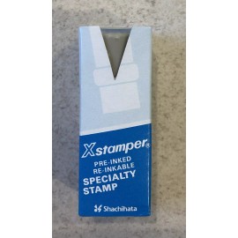 Xstamper Shachihata X Stamper Red Ink LIPS Stamper #11307 - New