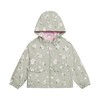 Carter's Girls' Lightweight Spring 2025 Windbreaker Jacket, Olive Floral
