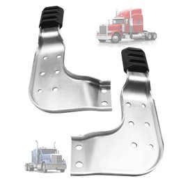 Hood Bracket Left & Right Lower Hood Guide Bracket Fit for Peterbilt 389 131, Replace MPB75131L MPB75131R L11-6131 L11-6131R L116131 L116131R