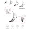Natural Lash Clusters Wispy Eyelash Clusters Fluffy Cluster Eyelash Extensions