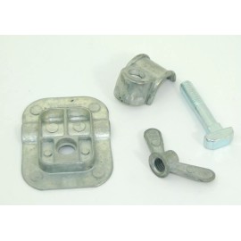 Universal Seat Clamp 4 Piece Kit For Middle Seat Fits Volkswagen Type2 Bus 1952-1979