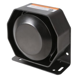 JAMTOM Compact High-Performance PA Siren Horn, 200W/8 ohms Ultra Slim Sirens Speaker for Police, Ambulance, Engineer Vehicles (Capable with Any 100-200 Watt Siren System)