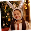 MAGICLULU Plush Bunny Hat with Ears for Party and Cosplay