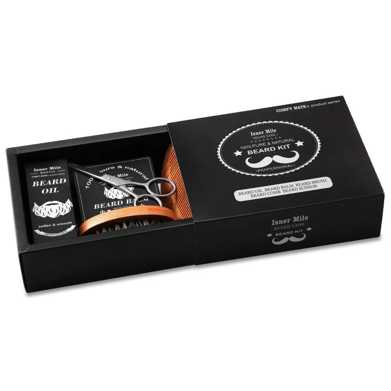 Kit Barba Mejorado Hombres Crecimiento De La Barba Preparaci