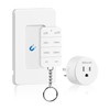 Remote Control Outlet with Timer, WILAWELS Indoor Outlet Timer with