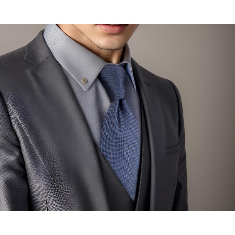 Shlax & Wing 14 Solid Men's Long Necktie Business Men's