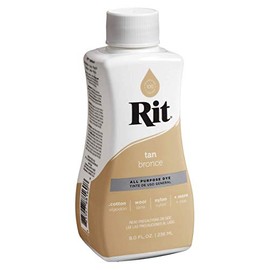 All-Purpose Liquid Dye, 8 Fluid Ounce (Tan)