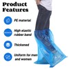 50 Pairs Disposable Waterproof Shoe Covers Transparent Shoe Covers Disposable