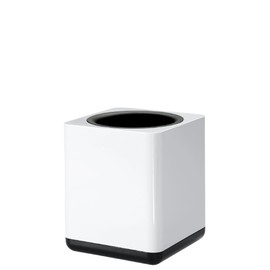 HAN 17653-32, i-Line pencil cup. Elegant, attractive accessory in premium quality, white-black