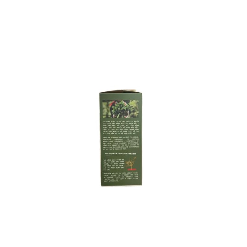 CONG CAPHE - Natural Mountain Tea, Loose Leaves Tea, Rich
