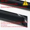 Deebior Side Window Visor Wind Vent Deflector fit for 1997-2017