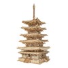Tsukurun Desu® Robotime TGN02 Gojuno Tower 3D Wooden Puzzle (Japanese