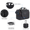 VANKEAN 17.3" Expandable Waterproof Laptop Briefcase for Travel & Business