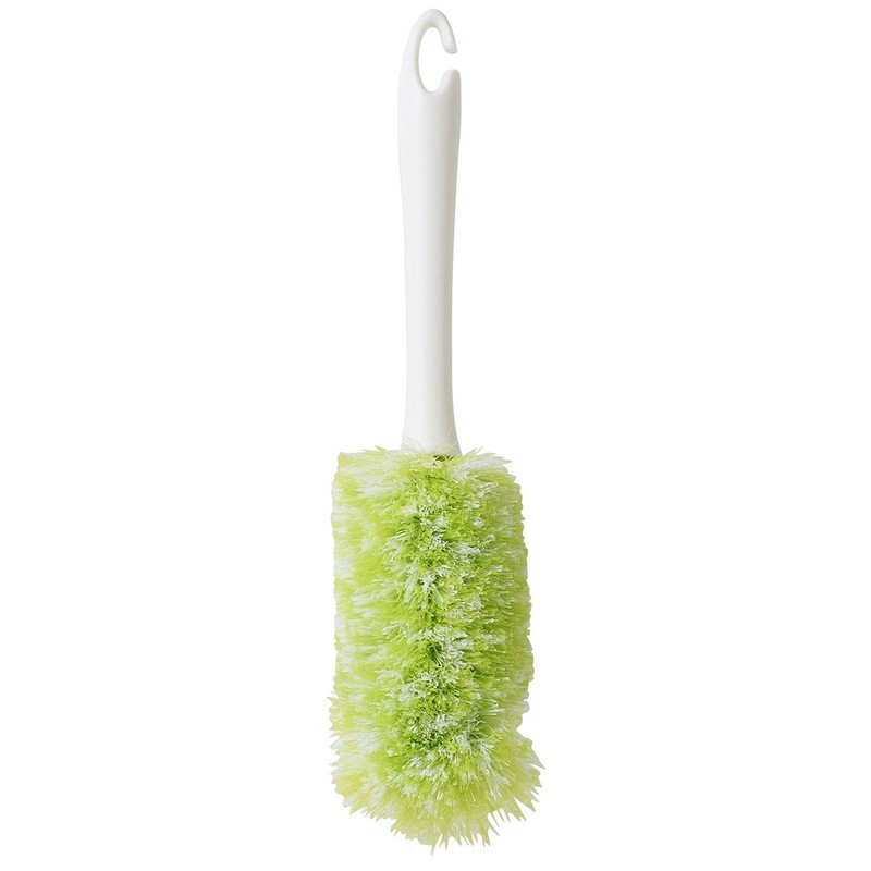 Yamazaki Sangyo 156795 Bath Bon-kun Kitchen Drain Brush, Green, Made