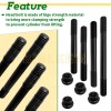 JINFANNIBI Cylinder Head Studs Nut Kit Stronger Heavy Duty fit