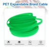 Heyiarbeit 10m/32.8ft PET Expandable Braid Cable Sleeving Flexible Wire Mesh