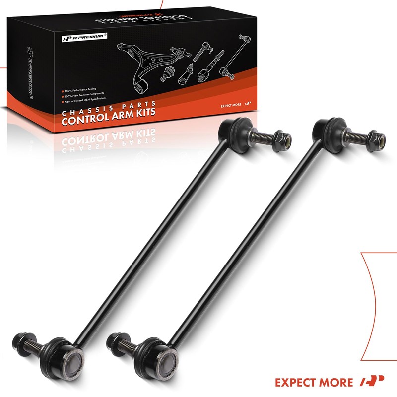 A-Premium 2 x Front Sway Bar Links Stabilizer Bar Links,