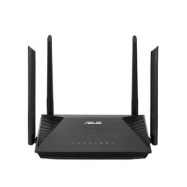 ASUS RT-AX52 (AX1800) Dual Band WiFi 6 Extendable Router, Instant Guard, Parental Control Scheduling, Built-in VPN, AiMesh Compatible