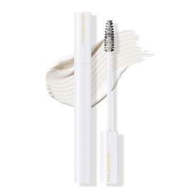Mascara Primer White, 5D White Mascara Waterproof, Volumising & Curl Eyelash Primer for Extremely Long Eyelashes, Smudge-proof & Durable Mascara for Extra Volume, Eye Make-Up for Parties and Halloween