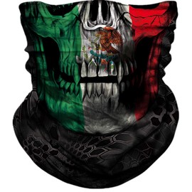 Seamless Neck Gaiter Shield Scarf Bandana Face Mask Seamless UV Protection for Motorcycle Cycling Riding Running Headbands