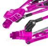 RCarmubWow Alloy RC Front Knuckles Steering Blocks & Rear Hub