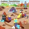 Magnetic Blocks-Build Mine Magnet World: Magnetic Tiles Cubes Building Blocks