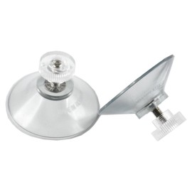 Vakuplastic Suction Cup Diameter 40 mm with M4 Thread V2A Suction Cups with Knurled Nut Clear Pack of 10