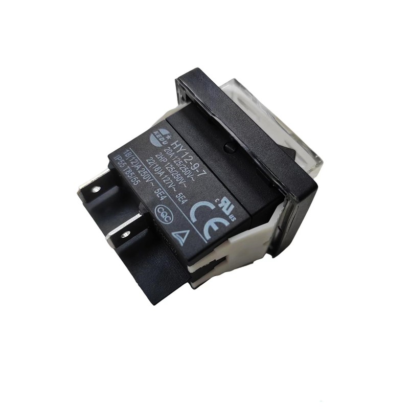 HY12-9-7 Push Button Switch with Waterproof Cover Compatible with KEDU
