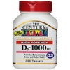 21st Century D 1000 iu Tablets, 300-Count (6 Pack)