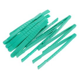FRCOLOR 10pcs Plastic Tweezers for Stem for Fine Motor Skills Enhancement for Outdoor Exploration DIY Crafts Lightweight Portable Educational Tool