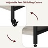 CABIHOME Printer Stand, Large Printer Cart with Adjustable Shelf, 3