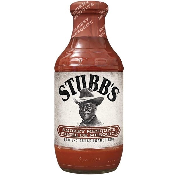 Stubb's Bar-B-Q Sauce  Smokey Mesquite 451mL