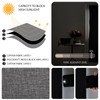 WDFour Blackout French Door Curtains, Triple Layers 100% Light Blocking