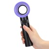 Wisoqu Portable Handheld Fan, Portable Mini USB Rechargeable Bladeless Fan,