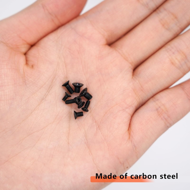 Nivithi 500pcs M2 M2.5 M3 Laptop Replacement Screws Kit,Flat Head