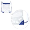 PVC Drawstring Backpack Waterproof Foldable Transparent Drawstring Backpack Sports Drawstring