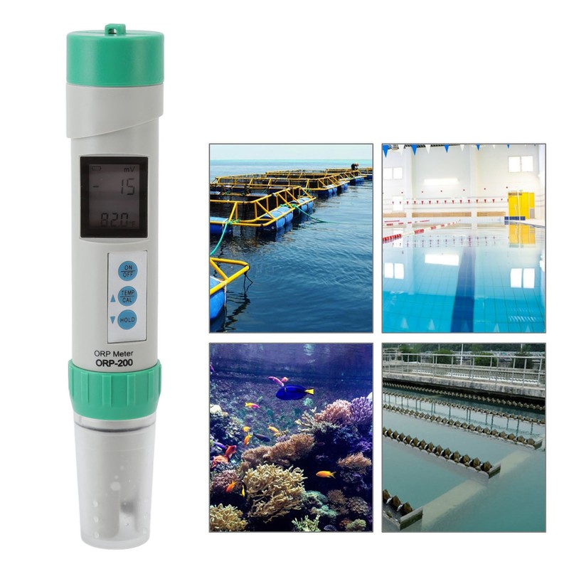 Waterproof ORP TEMP Meter Negative Ion Hydrogen Rich Tester Pen