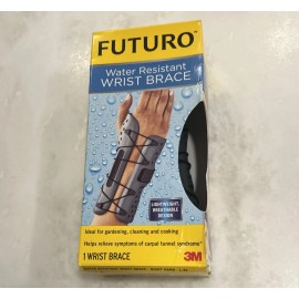 FUTURO Water Resistant Wrist Brace Large/X-Large RIGHT Handed Proof