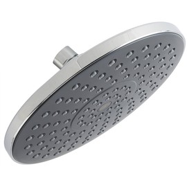 Wilbork 8 inch Rainfall Shower Head - Polished Chrome - with Swivel Metal Ball Connector - Relaxing - Stylish - Attractive