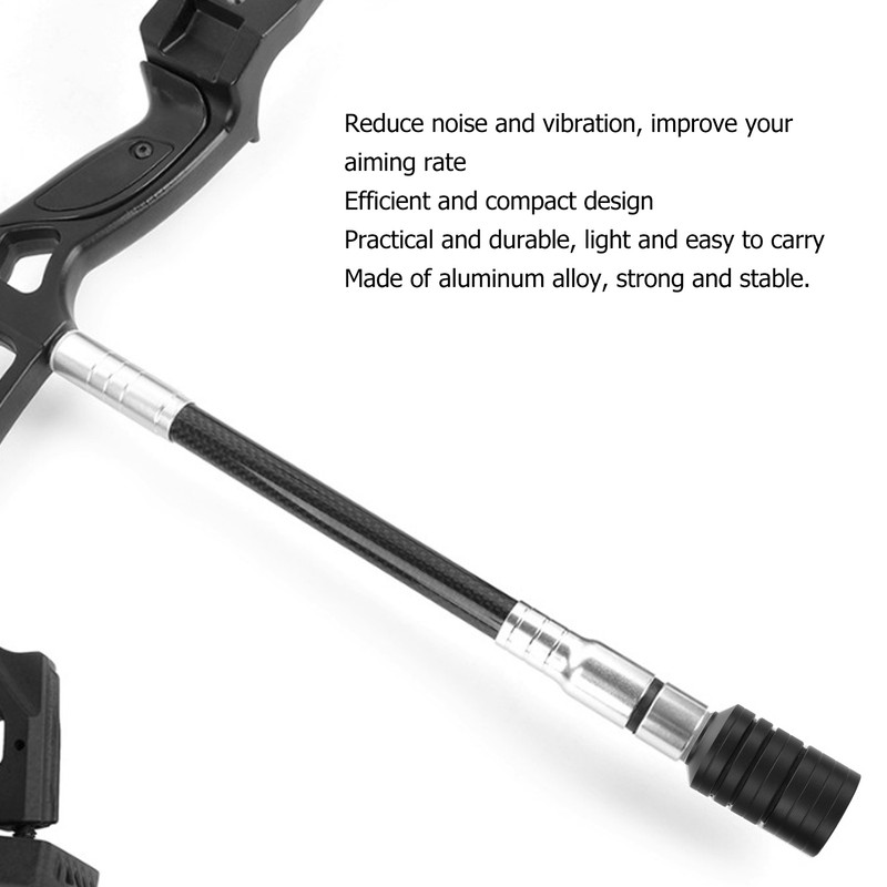 Archery Bow Stabilizer Weight Kit Detachable Aluminum Alloy Counterweight Kit