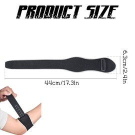 XoeLLe Ellenbogenbandage, Tennisarm Bandage, Unterarm Bandage, Leichte Einstellbare Kompression Bandage mit Futter für Sports Sehnenentzündung Arthritis Lindert Schmerzen Tennisarm Golferarm, Schwarz