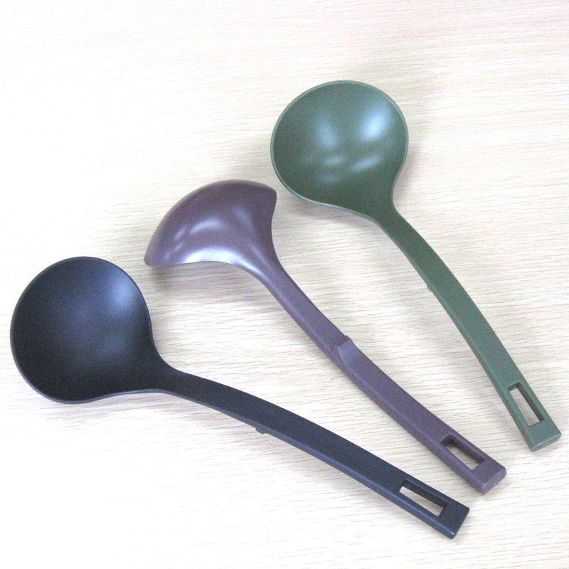 Nagao SIMPLY Kitchen Tool Set, Turner, Ladle, Spatula, Green, Made
