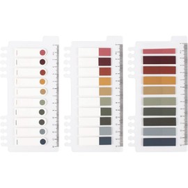 Sticky Notes Set 10 Colors Memo Stickers Writable Index Tabs (Style 1, Set of 3)