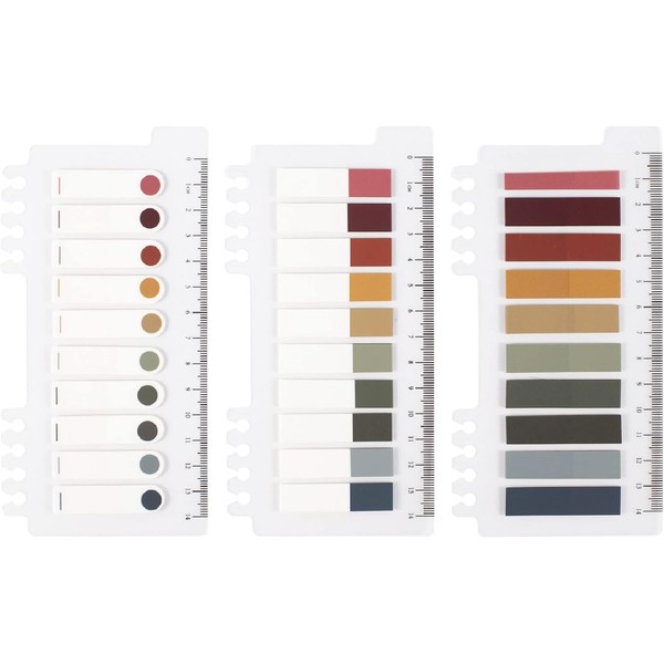 Sticky Notes Set 10 Colors Memo Stickers Writable Index Tabs