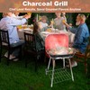 Clearance discount Red Charcoal Grills 22.4inch - Portable grill with