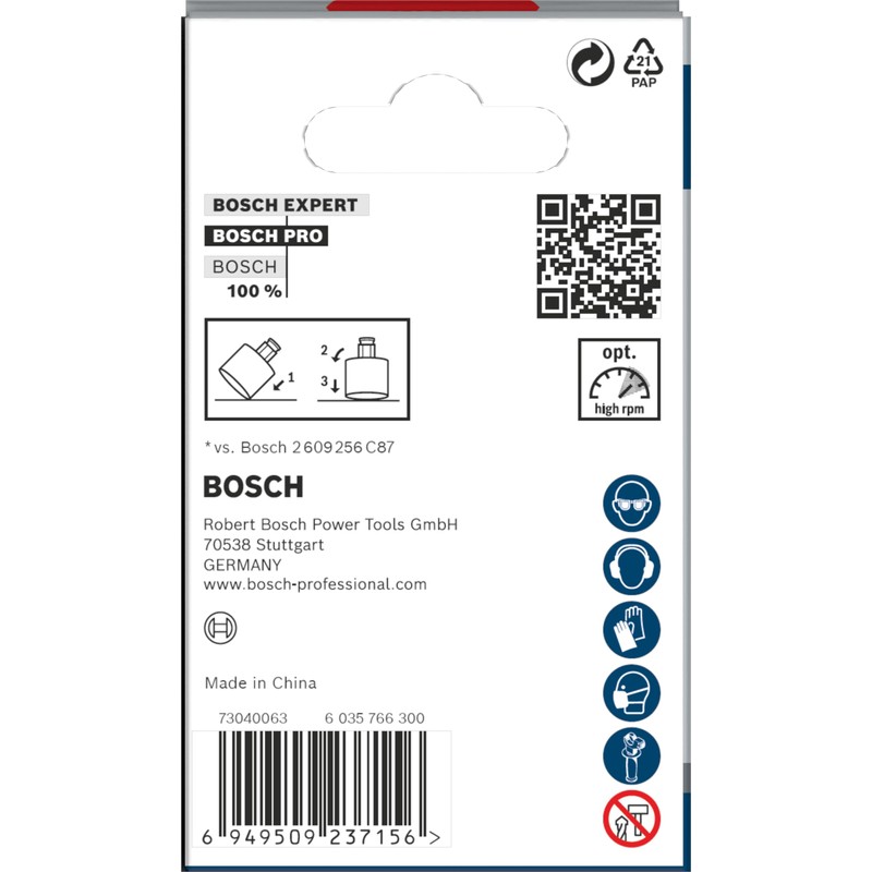 Bosch 1 x PRO Tile Power Change Plus Hole Saw