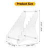 awagas Acrylic Knife Display Stand, Dagger Stand Clear Knife Display